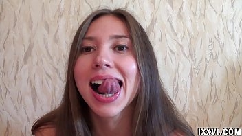 Long tongue licking dildo